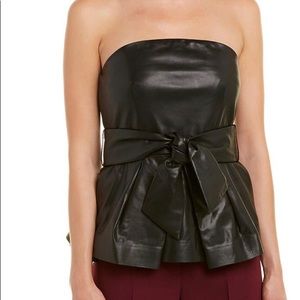 Milly Black Leather Kylie Points